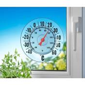 Thermomètre pour fenêtre, installation sans perçage,