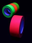 UV lumière noire neon ruban adhésif en tissu 50 mm