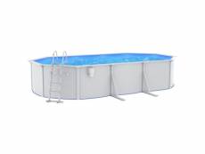 Vidaxl piscine avec échelle de sécurité 610x360x120