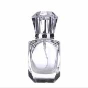 1 bouteille 30 ml (1 oz) bouteille de parfum rechargeable vaporisateur en verre atomiseur épaissi parfum en verre transparent bouteille vide