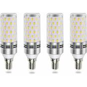 Ampoule E14 LED 16W Blanc Froid 6000K, Équivalent Halogène E14 100W 120W, 1600LM, 360° Lumiere, AC 175-265V, Ampoule E14 Bougie LED pour