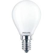 Ampoule Sphérique Led E14 6.5w 806lm 4000k Lumière Du Jour Ø4.5x8cm Philips