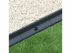 Bordure de pelouse flexible bordure de jardin gazon bordure de chemin bordure de potager bordure de lit de fleurs bordure surélevée en caoutchouc 2703