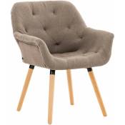 Chaise d'attente en chaise de tissu salon 4 jambes en bois rembourré couleurs Couleur : Toilette