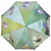 Esschert Design Parapluie en Polyester - Motif Oiseaux