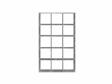 Étagère cube 15 casiers décor béton - classico 67282070