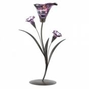 Gifts & Decor Twilight Bloom Bougie Chauffe-Plat Support
