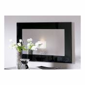 Kasalinea Miroir mural blanc ou noir laqué design