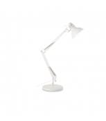 Lampe de table Wally Métal blanc 1 ampoule 58cm