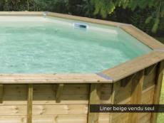 Liner seul pour piscine bois linéa 6,50 x 3,50 x 1,40