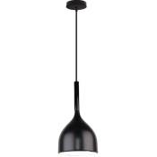Lustre suspension décoratives créatives simples modernes fer forgé E27 lustre suspension (noir) - Noir