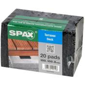 Spax - Tampons / Pads de protection pour terrasse bois
