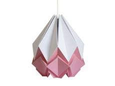 Suspension origami bicolore en papier - taille m