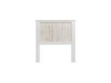 Tête de lit bois blanchi 104 cm - lyhana - l 104 x
