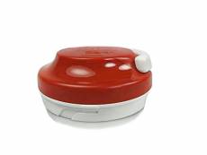 TUPPERWARE Extra Chef Couvercle rouge blanc