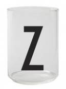 Verre A-Z / Verre borosilicaté - Lettre Z - Design