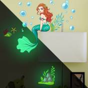 Xinuy - Stickers muraux créatifs à bulles de sirène