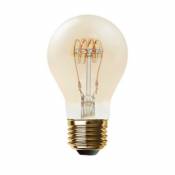 Ampoule LED à filament A60 Ambre E27 250 lm 4 W Blanc