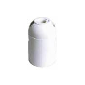 Cgc 101530004 Douille thermoplastique lisse E27 Blanc