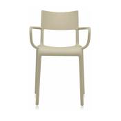 Chaise beige Generic A - Kartell
