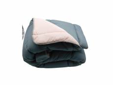 Couette ultra chaude gris anthracite/rose pale - 2