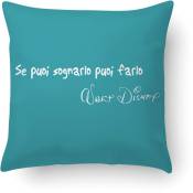 Coussin avec impression numérique, 100% Made in Italy,