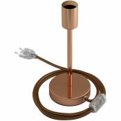 Creative Cables - Alzaluce - Lampe de table en métal | 20 cm - Cuivre - Cuivre