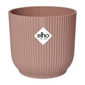 Elho - Pot De Fleurs Rond vibes - Plastique - Ø25 - Rose poudré