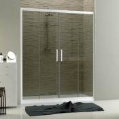 Forte - Porte cabine de douche verre et profil pvc
