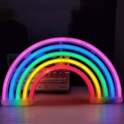 Groofoo - Enseigne au Néon Rainbow Veilleuse led Lampe