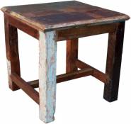 Guru-Shop Table D`appoint, Table Basse en Bois Recyclé