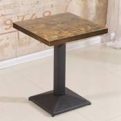 Haloyo - Table de Bar 60 * 60 * 75cm Table Haute Table