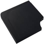 Hesperide - Dalle en béton noir pour pied de parasol