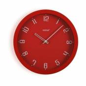 Horloge Murale Rouge polypropylène (4,3 x 30 x 30