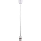 Lampe à suspension Fix plastique transparente h: 80
