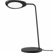 Lampe de table Leaf / LED - Métal - Muuto noir en
