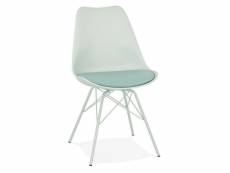 Paris prix - chaise design "asensio" 83cm vert