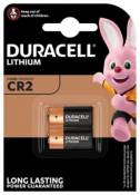 Pile lithium Duracell CR2 lot de 2