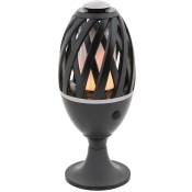 Rabalux - Lampe de table Lampe d'extérieur en plastique noir Flamenco b: 10cm h: 72cm IP65