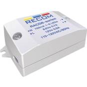 Recom Lighting RACD06-350 Source de courant constant pour LEDs 6 W 350 mA 22 V/DC Tension de fonctionnement max.: 264 V