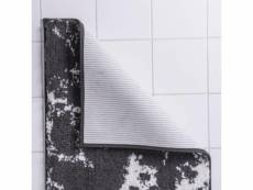 Ridder tapis de salle de bain marmor gris-blanc 90 x 60 cm 425917