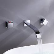 Robinet de salle de bain chromé robinet d'évier chromé robinet d'évier chromé