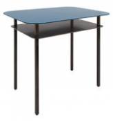 Table d'appoint Kara / 60 x 44 cm - Maison Sarah Lavoine bleu en métal