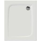 Allibert - Receveur de douche en Bioplax® rectangle jacana 2 100 x 80 cm blanc brillant - Blanc