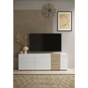 Azura Home Design - Meuble tv 3 portes venus blanc