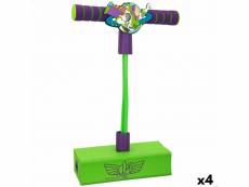 Bâton sauteur toy story vert enfant 3d (4 unités)