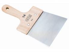 Couteau à enduire bois lame acier Ocai 10 cm