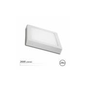 Elbat - square downlight wall mounted led - 24w - 2600lm - white light