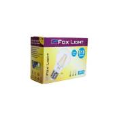 Fox Light - lot de 3 ampoules led S19 filament CLAIREA60 E276W 3000K
