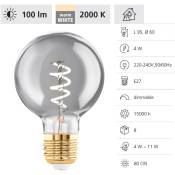 Illuminant LED E27 L: 9.5cm Ø: 6cm DIMMABLE 2000K